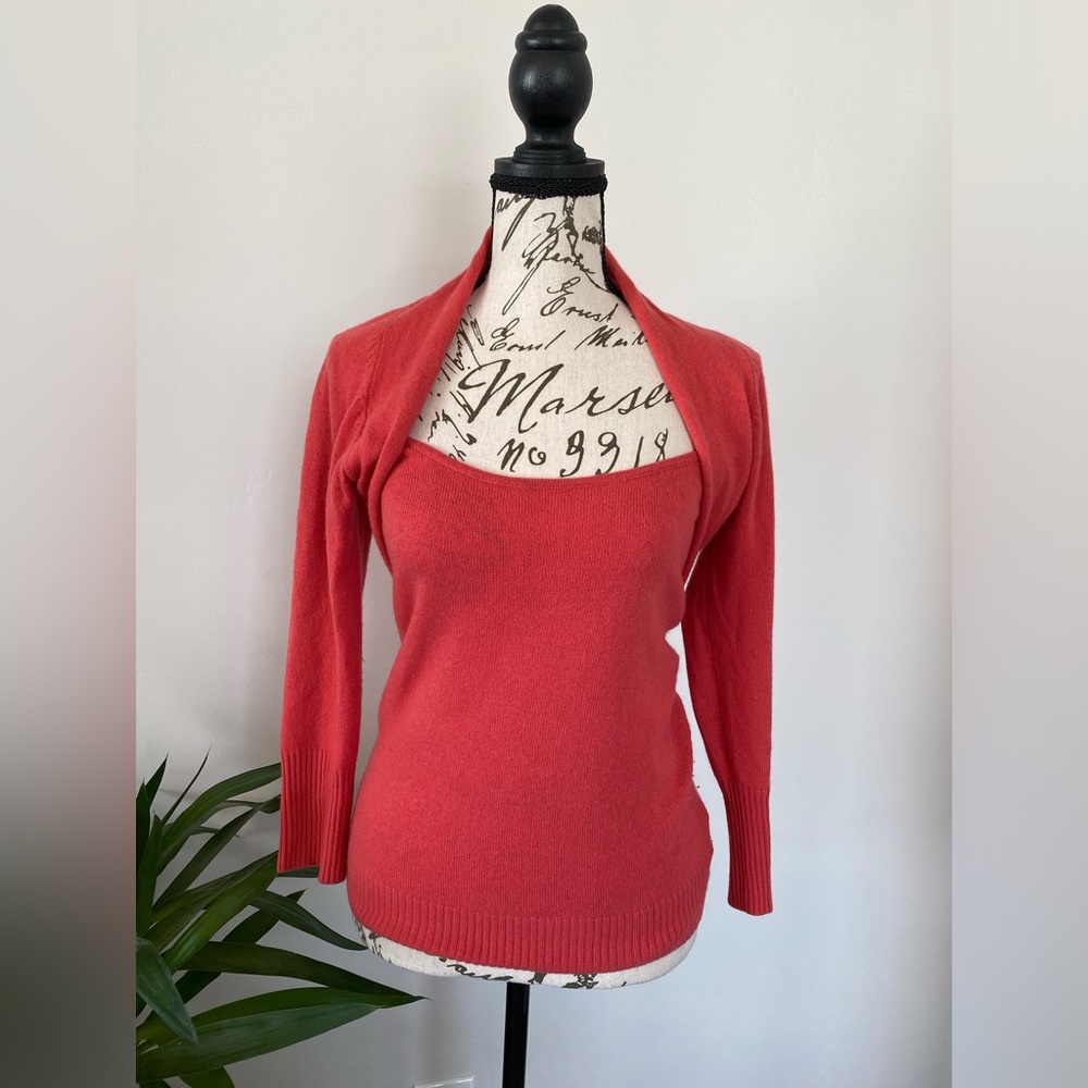 Bebe Pink Cashmere Sweater